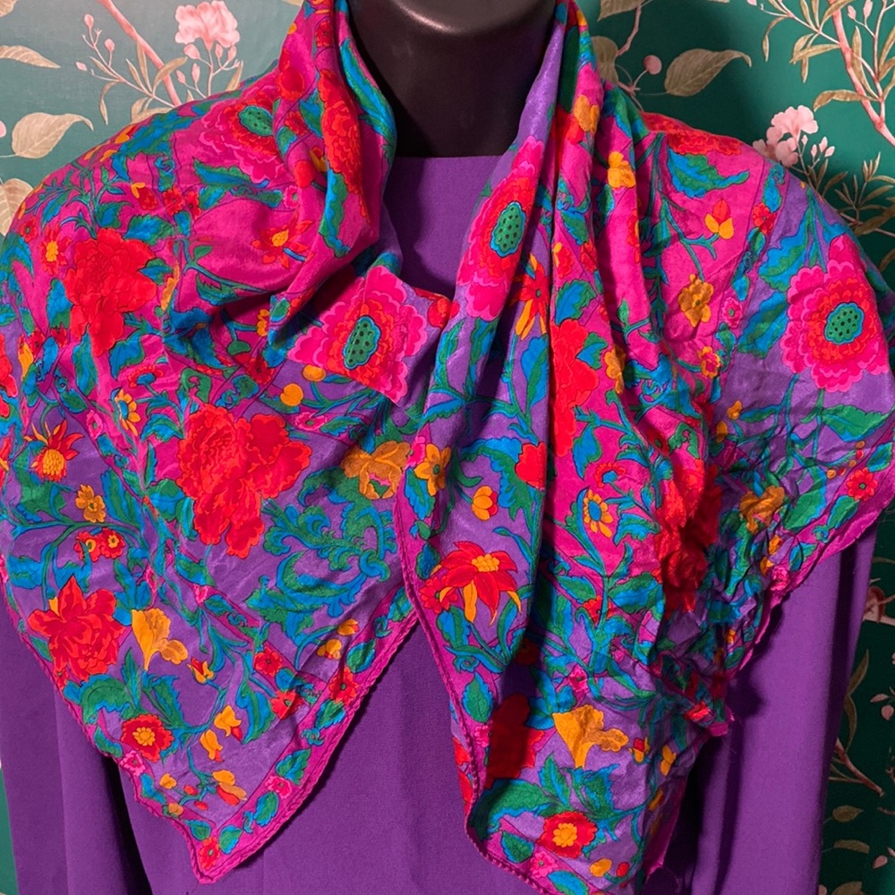 Vintage Silk Scarf